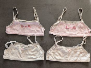 Lot de 4 brassières absorba