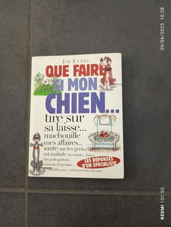 Que faire si mon chien