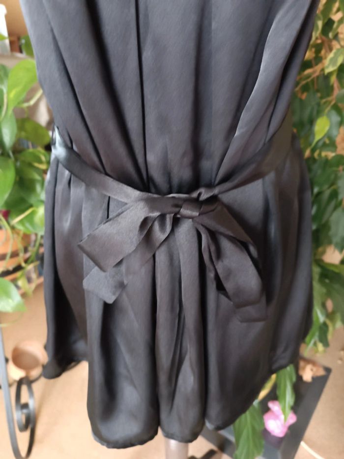 Tunique noire brillants argentés - photo numéro 5