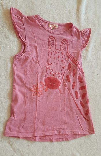 T-shirt girafe 8 ans