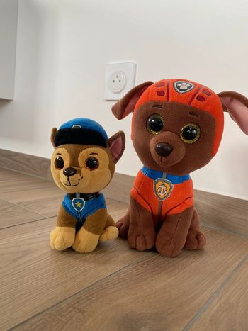 Peluches pat patrouille TY