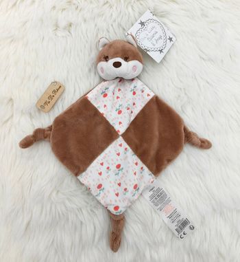Doudou renard Fleuri Tom & Kiddy