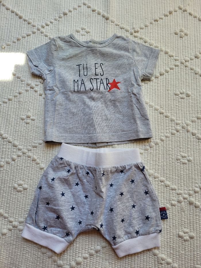 Petit ensemble sucre d'orge mixte bébé 3 mois