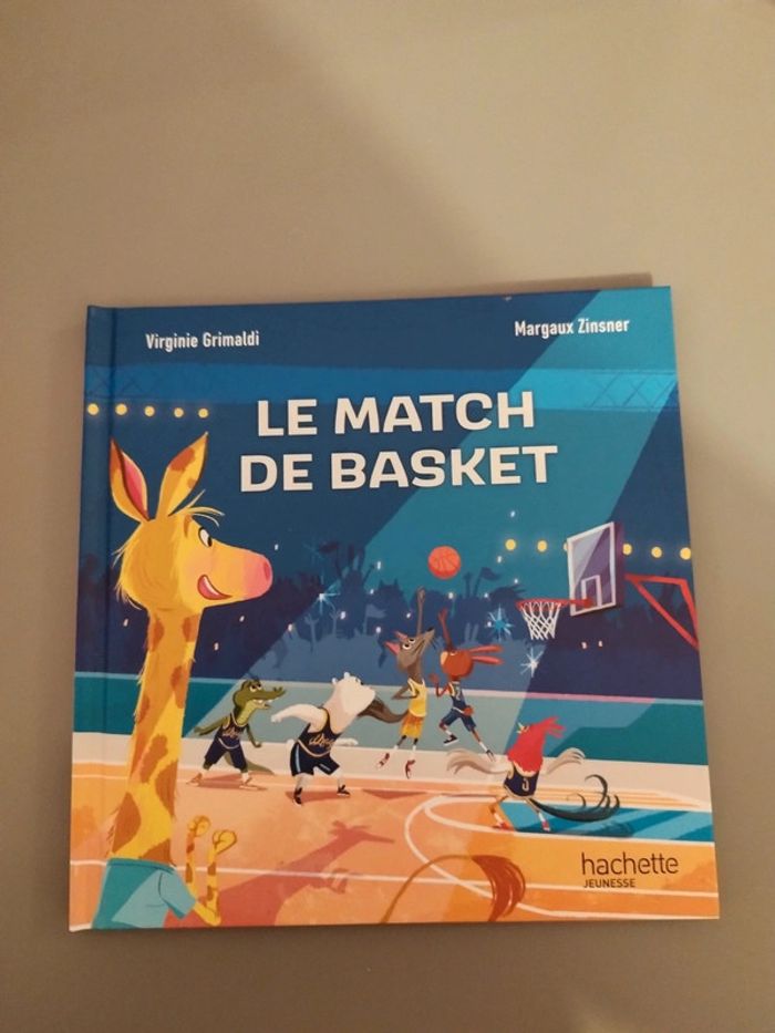 Livre "Le match de Basket"