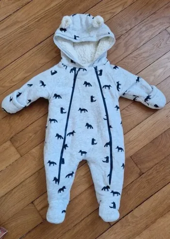 Combinaison pilote bébé 3 mois