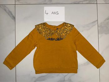 Pull sergent major 4 ans