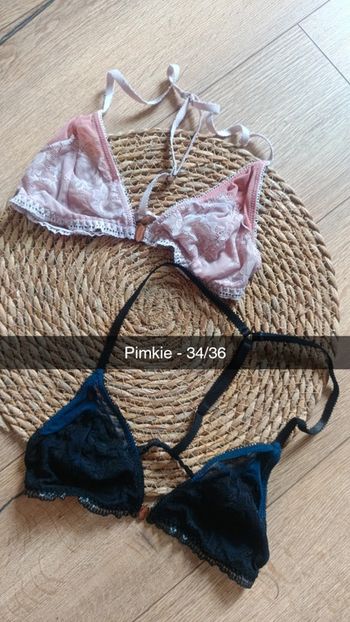 Lot 2 soutien gorge femme Pimkie 34/36