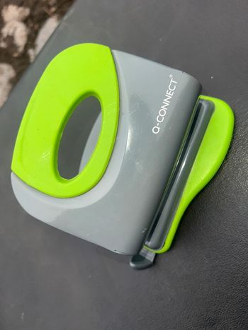 Perforatrice Q-Connect 943281 Perforateur 2 Trous Capacité Perforation 30 Feuilles