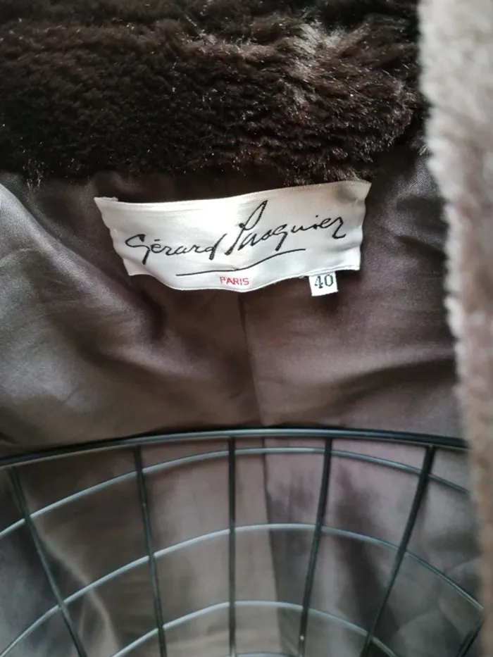 Manteau fausse fourrure 40 - photo numéro 5