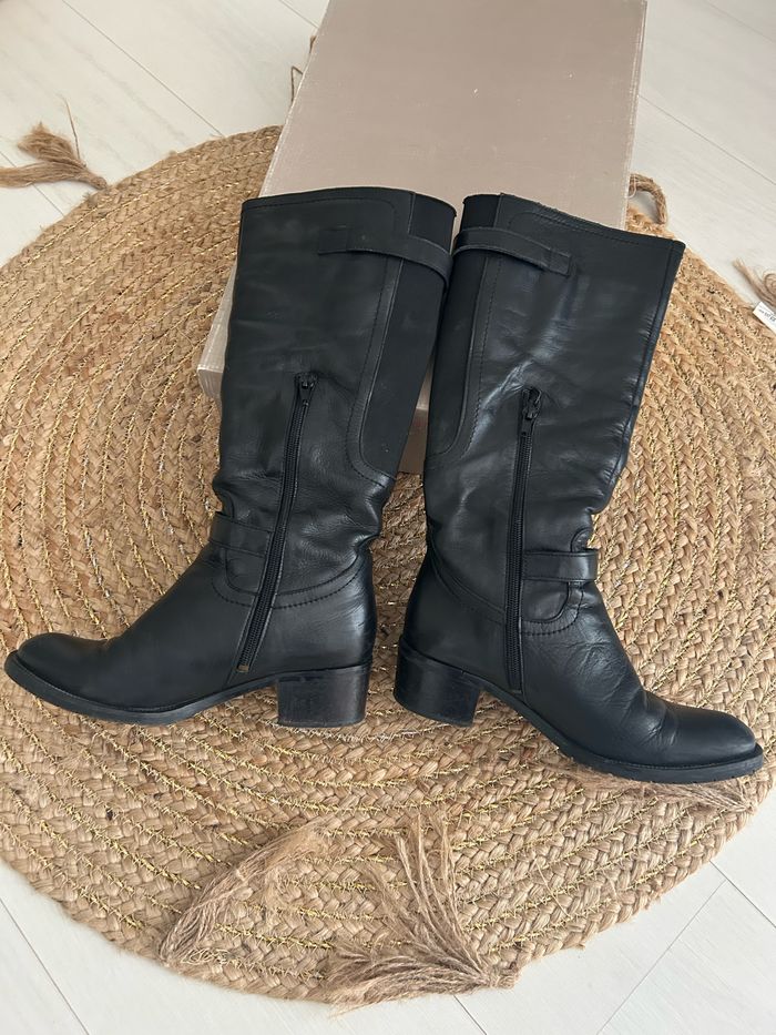 Bottes plates noires - photo numéro 4