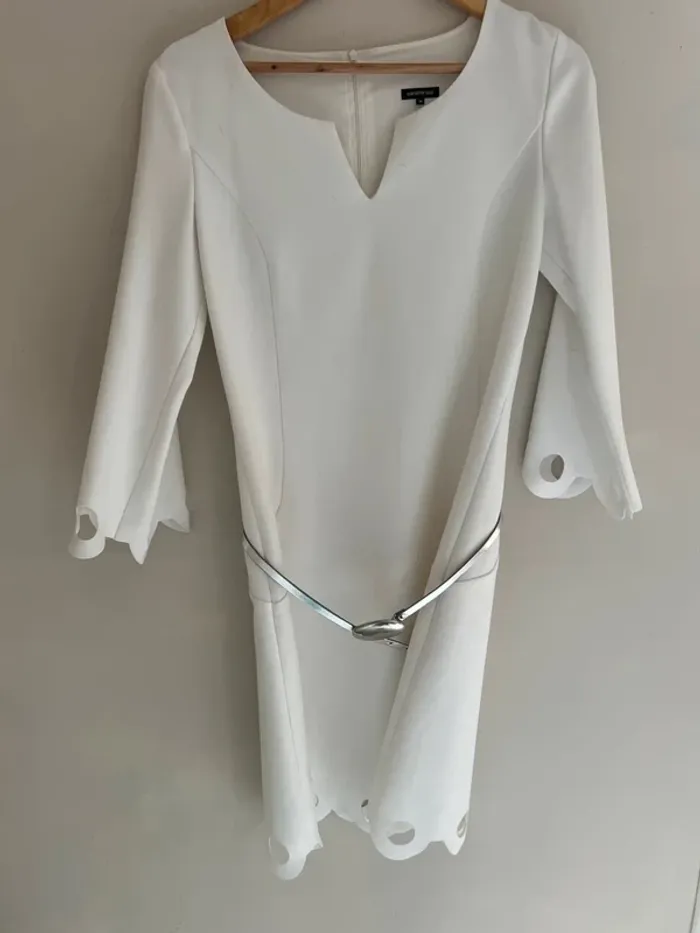 Robe blanche Caroline Biss - photo numéro 2
