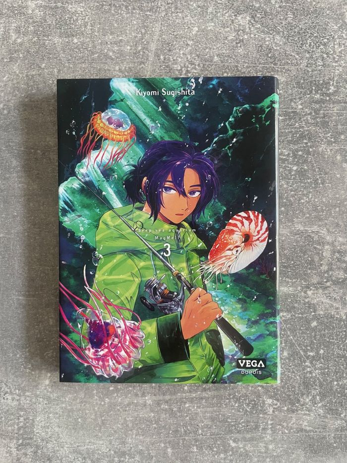 Manga Deep sea aquarium magmell tome 3 en version française.