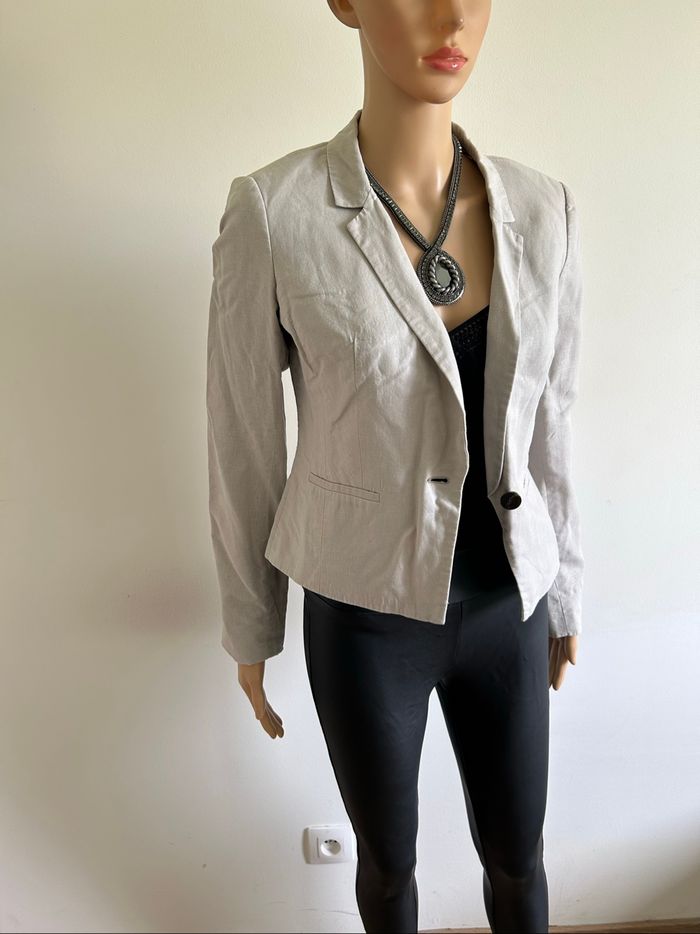 Blazer beige Mexx taille française 36 TBE - photo numéro 2