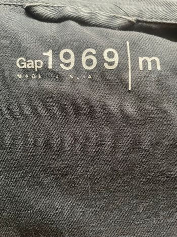 Veste GAP 1969 – style biker, taille M - photo numéro 2