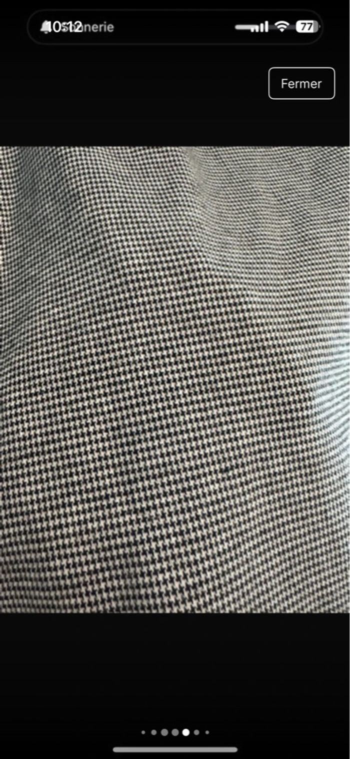 Jupe pied de poule - photo numéro 5