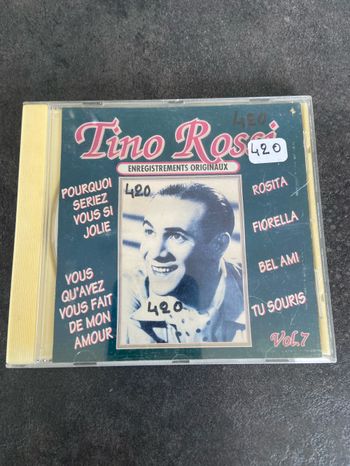 Album Tino Rossi enregistrements originaux volume 7.