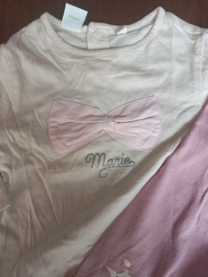 Ensemble "marie" 12 mois disney baby - photo numéro 3