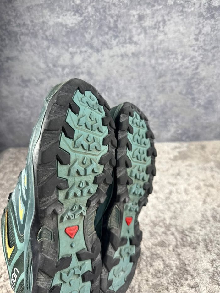 Salomon X Ultra 3 - Gore-Tex - Green & Yellow - photo numéro 10