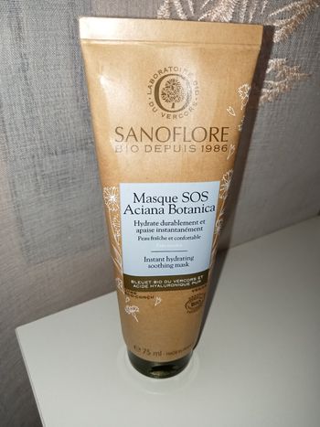 Sanoflore aciana botanica masque sos peaux sensibles