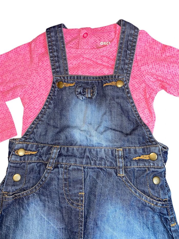 Ensemble tee shirt robe 9 mois - photo numéro 2