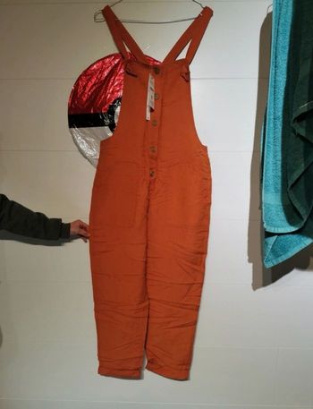 Salopette caire nil orange foncé mango neuf avec étiquette taille 38