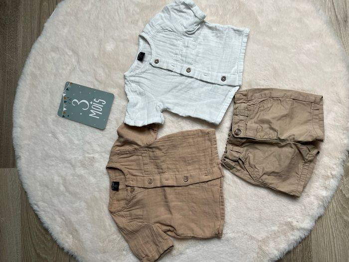 Lot été chemise et short