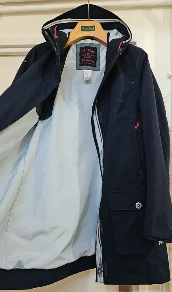 Imper Parka Trench Déperlant Tribord Taille 42 - photo numéro 2
