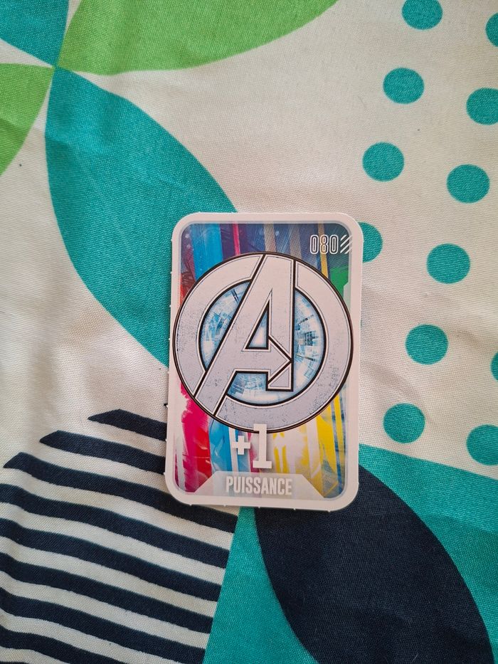 Carte Marvel pars en mission 080