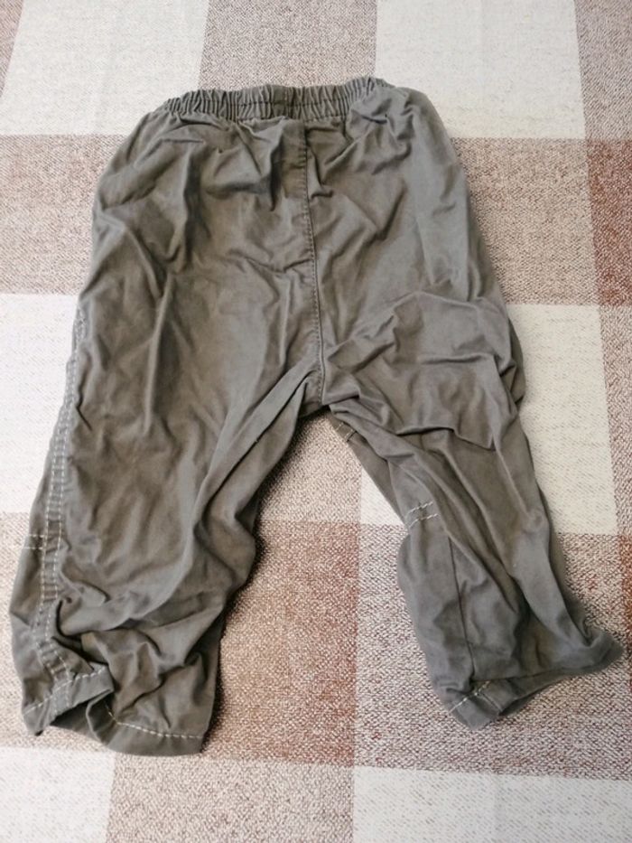 Pantalon 6 mois kaki - photo numéro 3