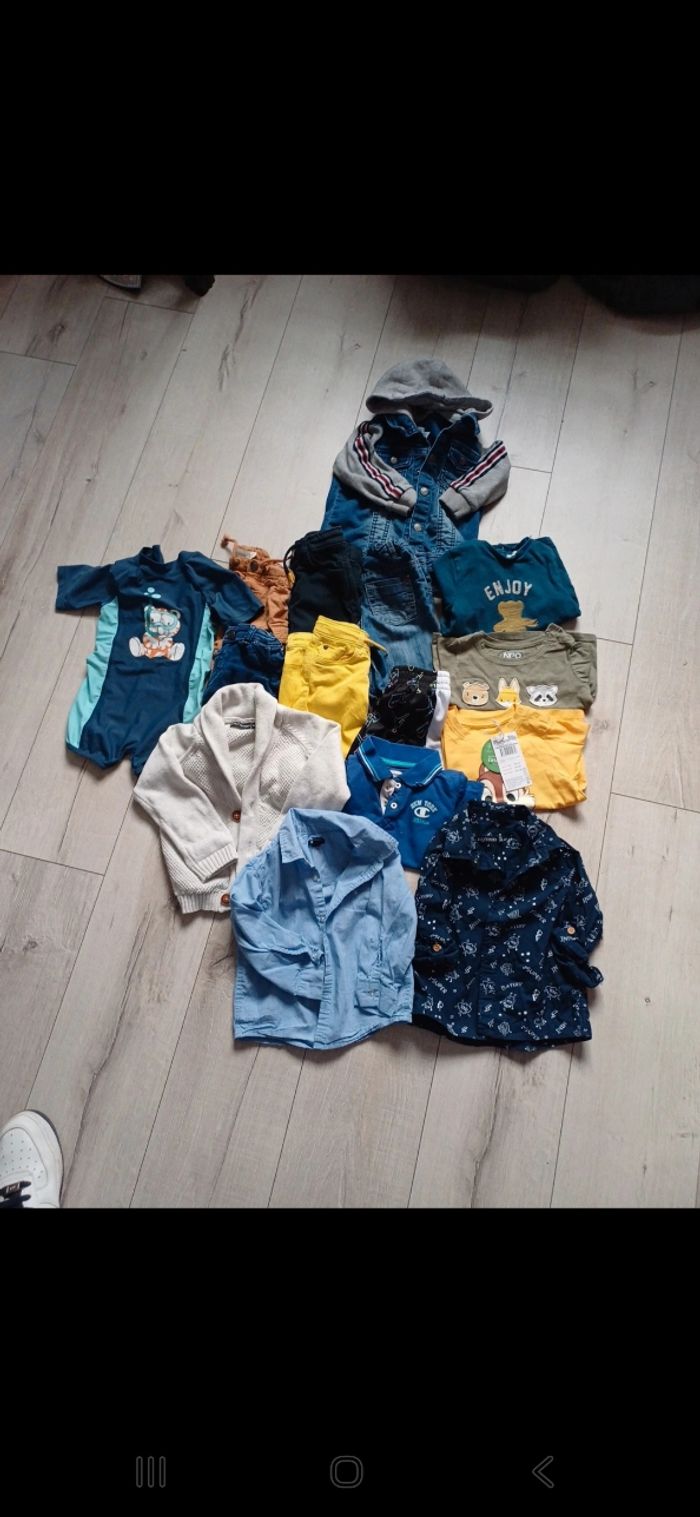 Lot vêtements