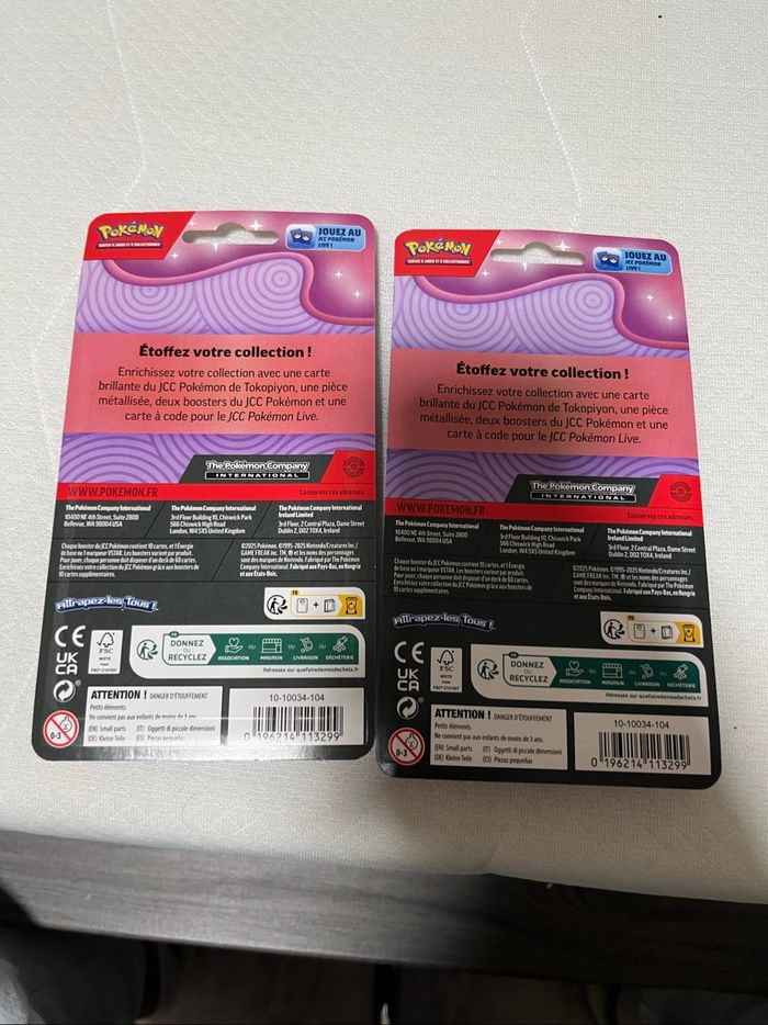 Pokemon Duo pack Tokopiyon - photo numéro 2