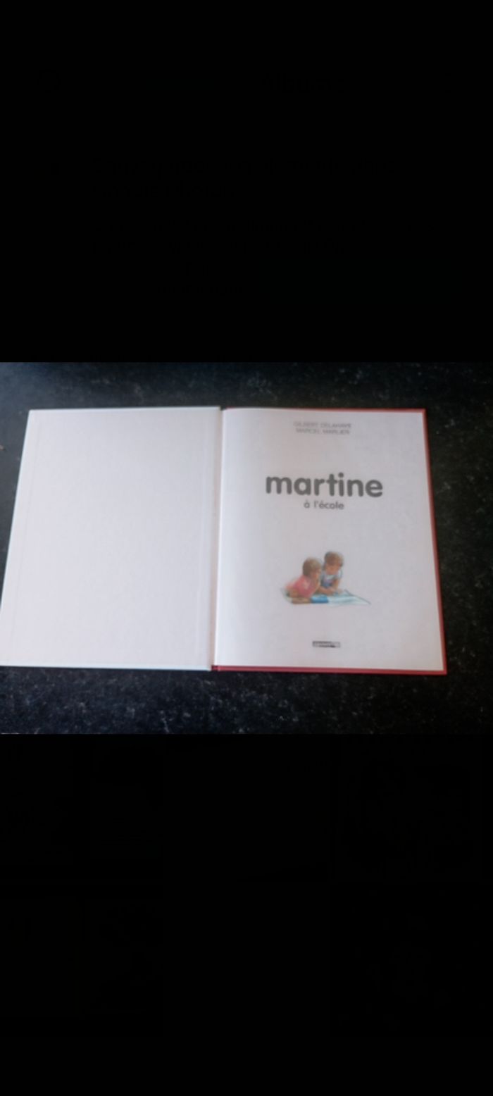 Livre Martine à l' école neuf 2€5 - photo numéro 2