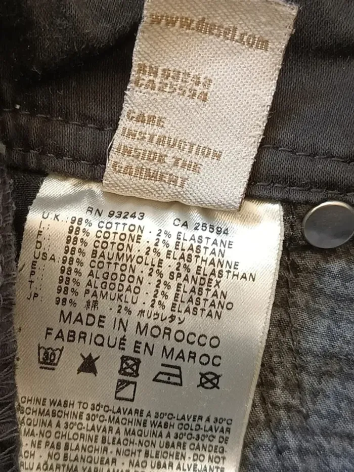 Jean Diesel modéle matic ,coupe straight fit ,taille basse ,stretch - photo numéro 11