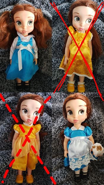 Poupées Disney animator Belle