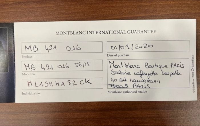 Lunettes Montblanc - photo numéro 9