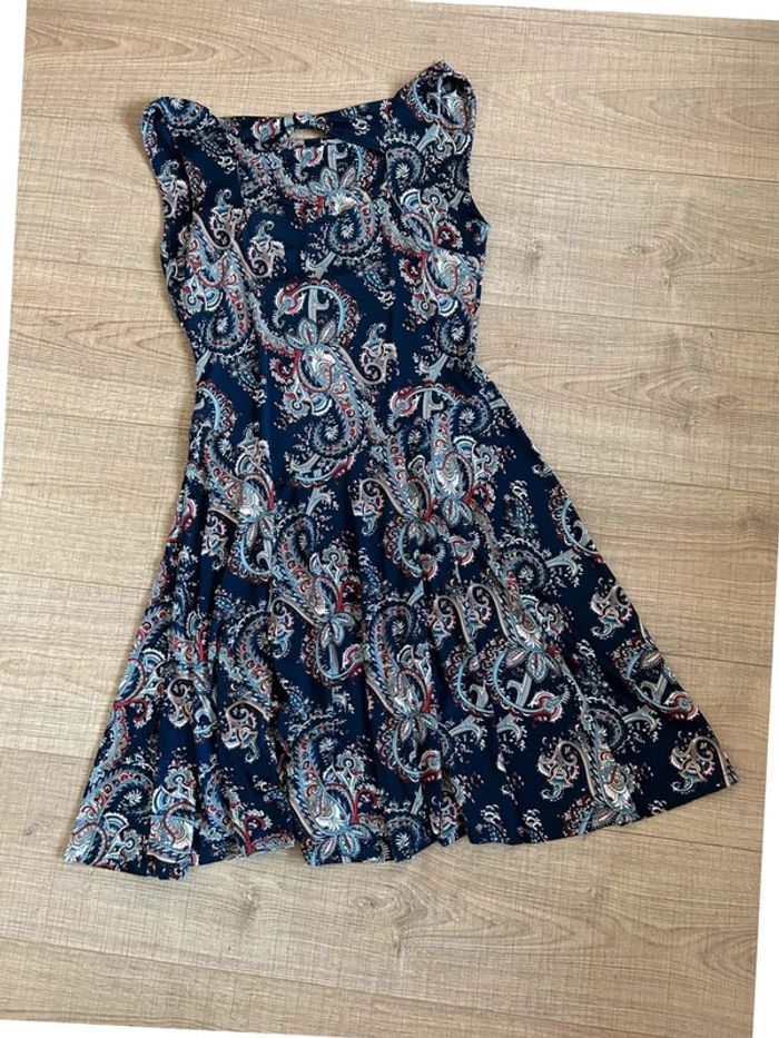Robe imprimée sans manches Jacqueline Riu taille 38 jamais portée - photo numéro 12