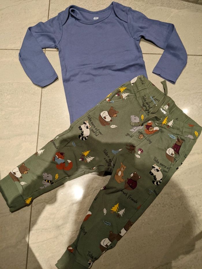 Ensemble H&M 12/18 mois