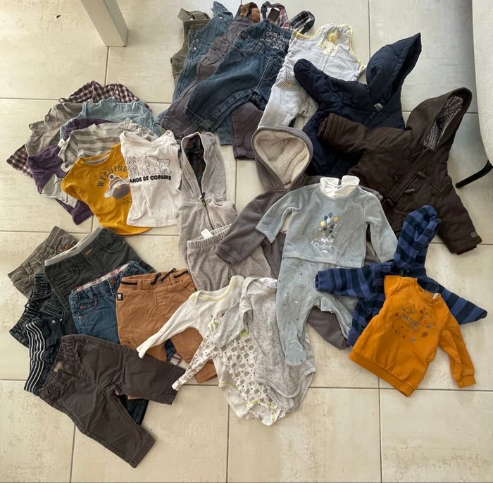 Lot vêtements garçons 6 mois