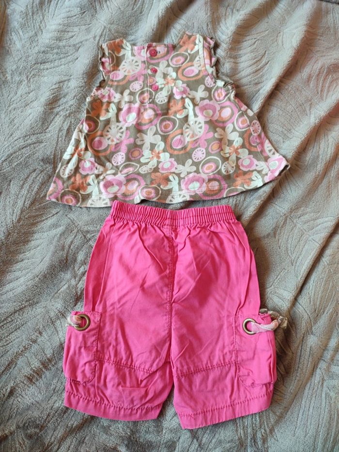 Jolie ensemble été 6 mois fille - photo numéro 2