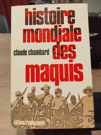 Livre histoire mondiale des maquis