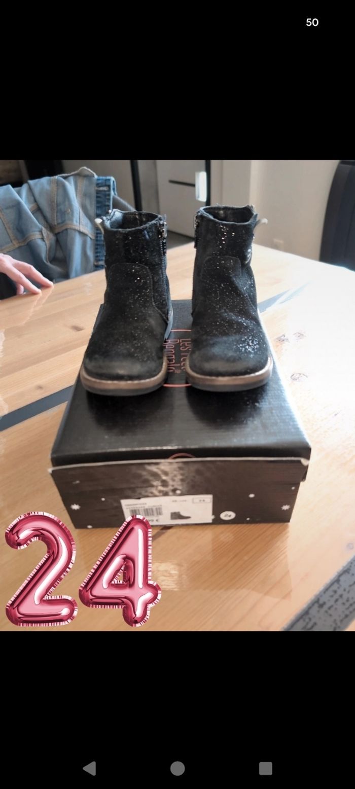 Boots fille pointure 24
