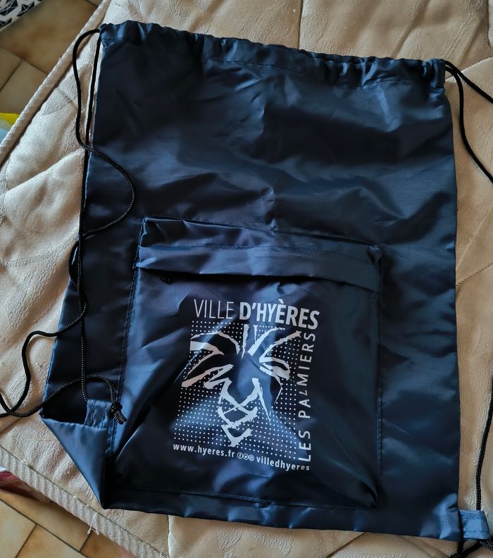 Sac en nylon " Ville d'Hyères les Palmiers " - photo numéro 3