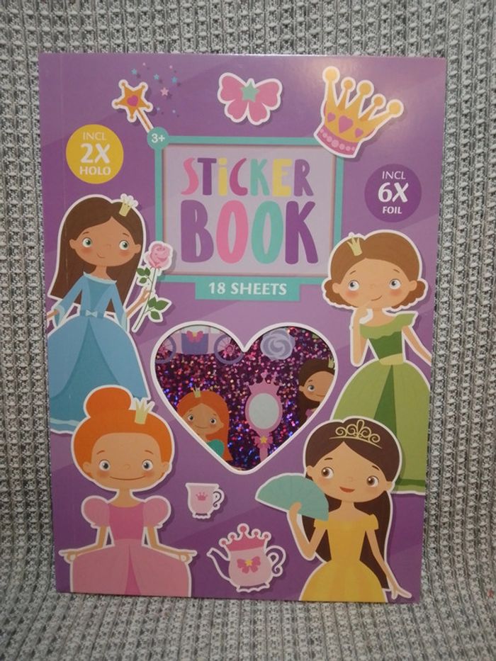 Sticker Book "Princesse" (cœur)