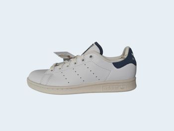 Adidas Stan Smith blanches et bleu marine T36 2/3