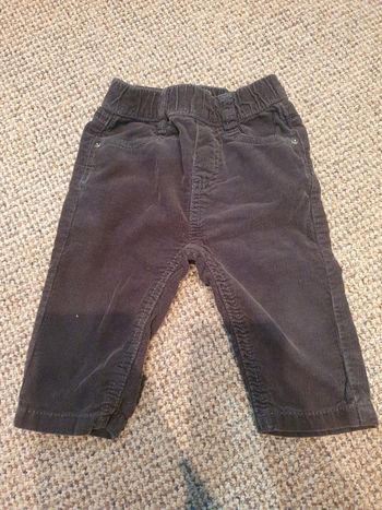 Pantalon velours 6 mois