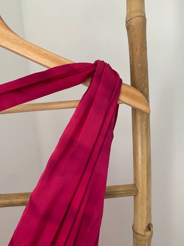 robe d'ete Manoukian rose taille S - photo numéro 7