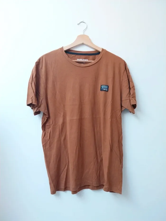 T-shirt camel Jack & Jones XL