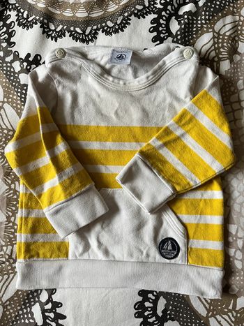 Pull rayé Petit Bateau