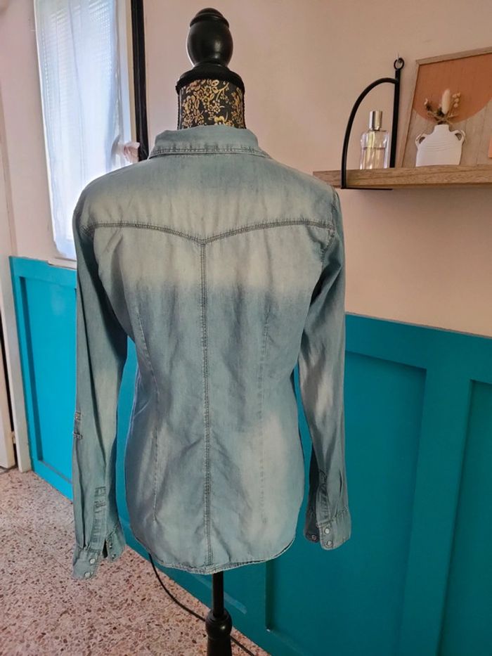 Chemise légère bleu - photo numéro 3