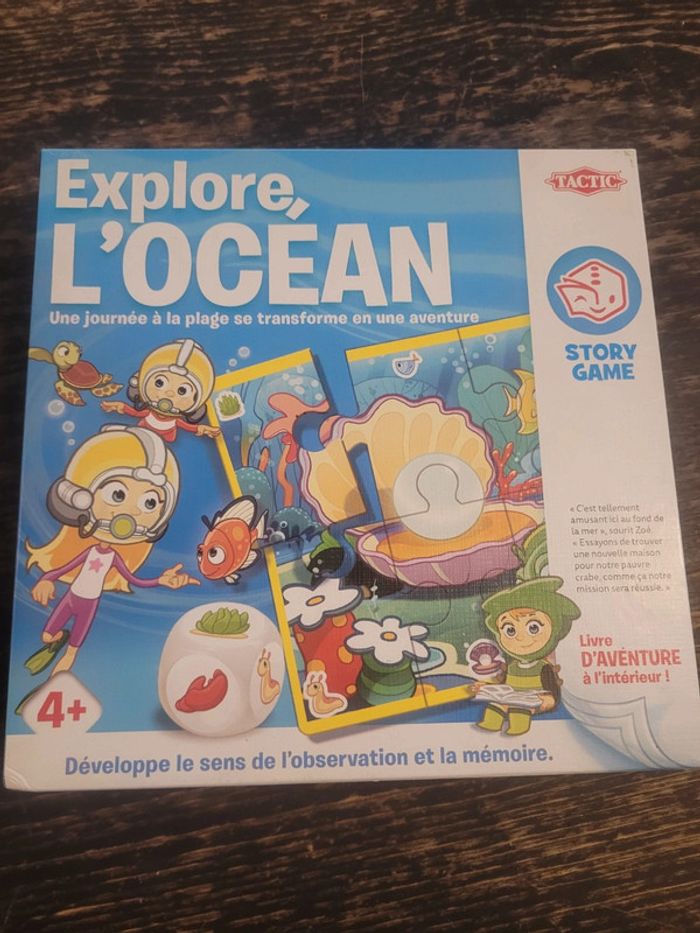 Jeu explore l océan